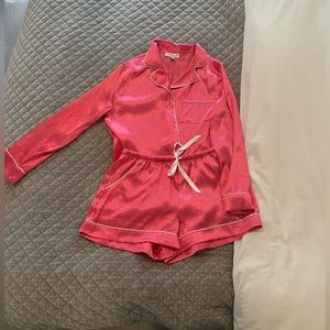 Brand new In Bloom pajamas silk set